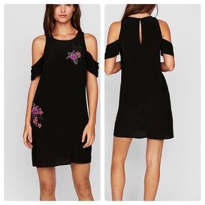 Express cold  shoulder dress